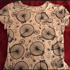 Madison Jules large penny farthing shirt